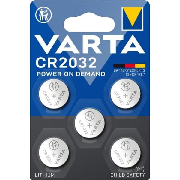 Varta Power On Demand - 50-pack CR2032 knappcells