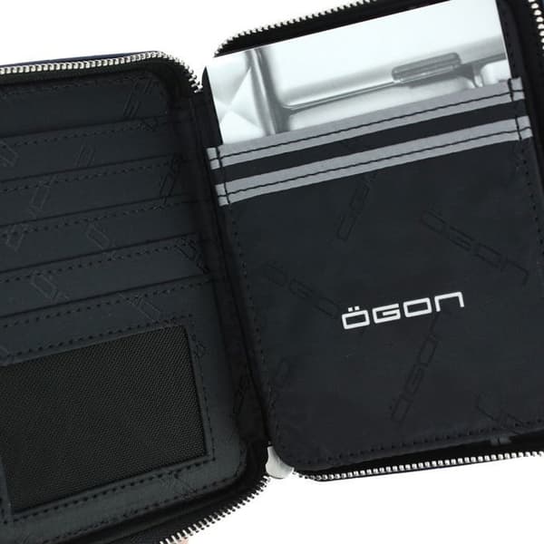 Ogon Designs - Plånbok - Vadderat pass - Roséguld aluminium - Unisex