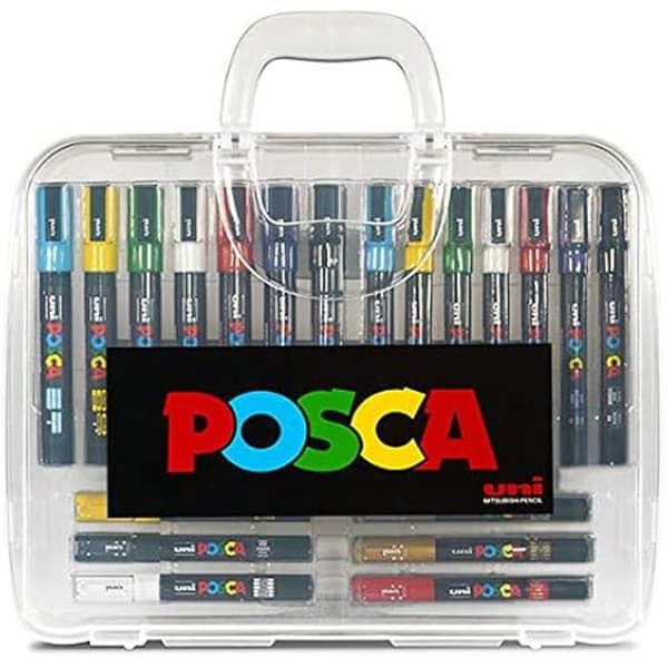 Målarpennor - POSCA - PC1m-3m-5m - Matt finish - Opaque