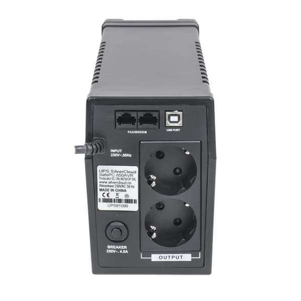 UPS SilverCloud SafePC 650AVR PC-övervakningsprogram