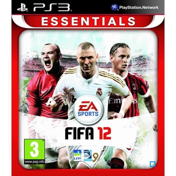 FIFA 12 ESSENTIALS / PS3-konsolspel