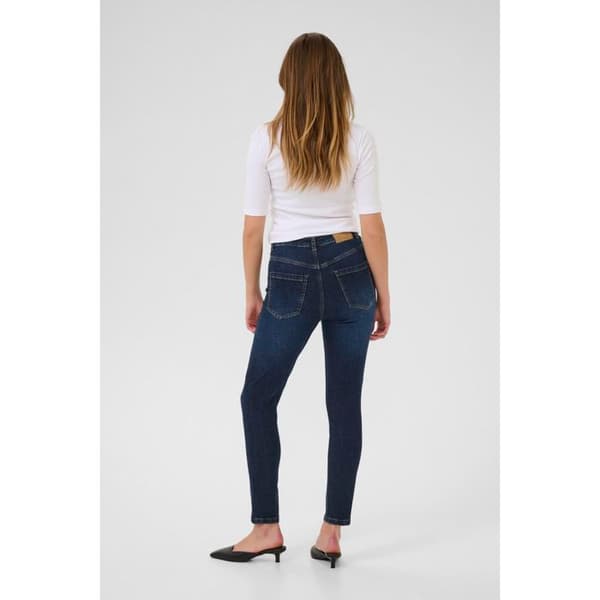 Jeans Slim hög midja dam KAFFE Willow