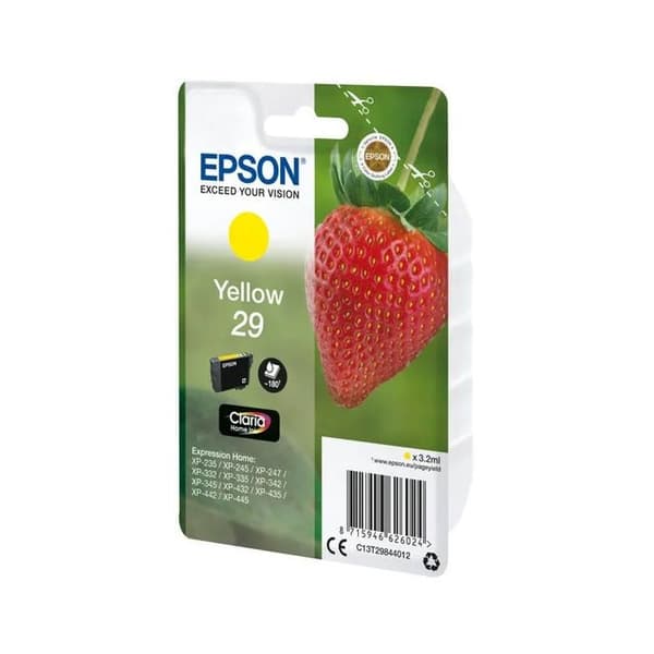 Epson Bläckpatron Jordgubb 29 Gul