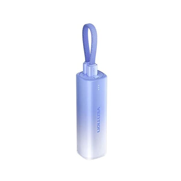 Extern batteri - VENTION - FHWL0 - 5000mAh - Typ-C - Lightning - Blå