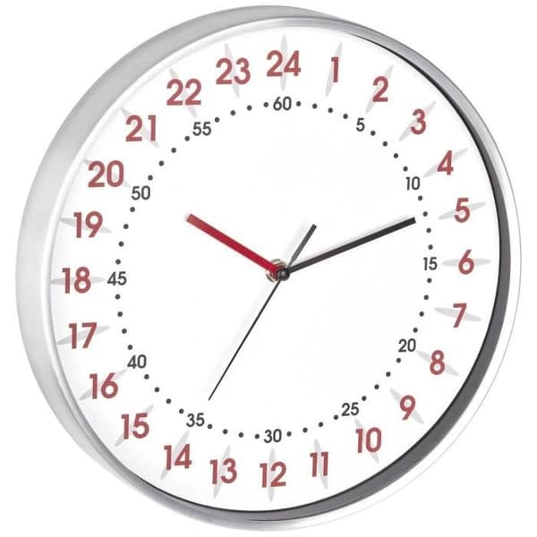 Väggklocka - TFA DOSTMANN - 60.3069.02 - Aluminium - 304 mm - Modern design