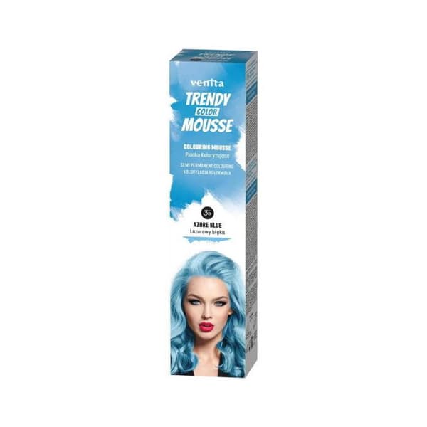 VENITA Trendy Color Mousse 35 Blå Azur 75ml