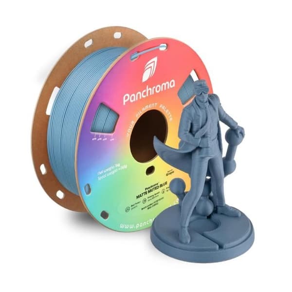 Filament 3D - POLYMAKER - Panchroma™ PLA Matt - Dämpad Vit - FDM - 1,75 mm