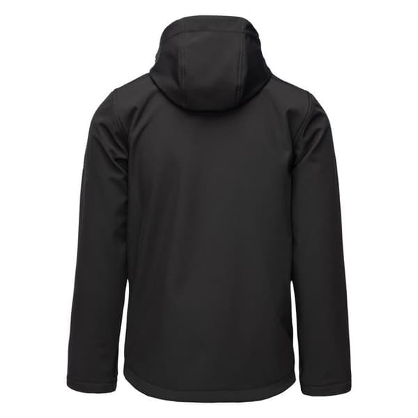 Elbrus Iver II softshell vandringsjacka - svart/gulgrön
