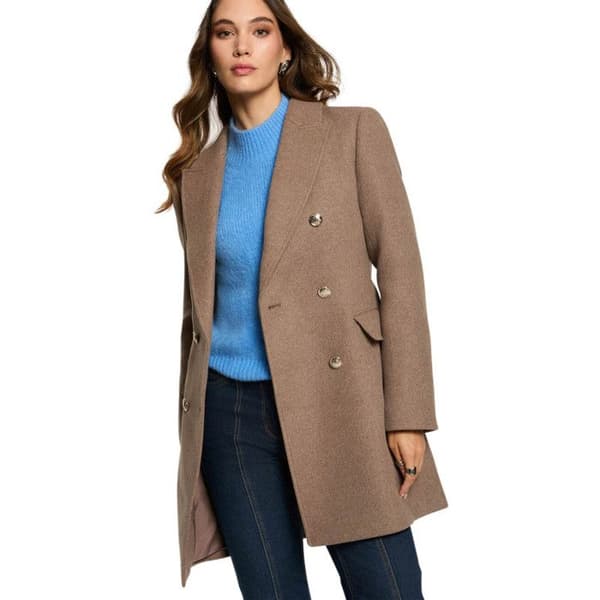 Helfull längd, figursydd DAM MORGANS taupe kavajstil
