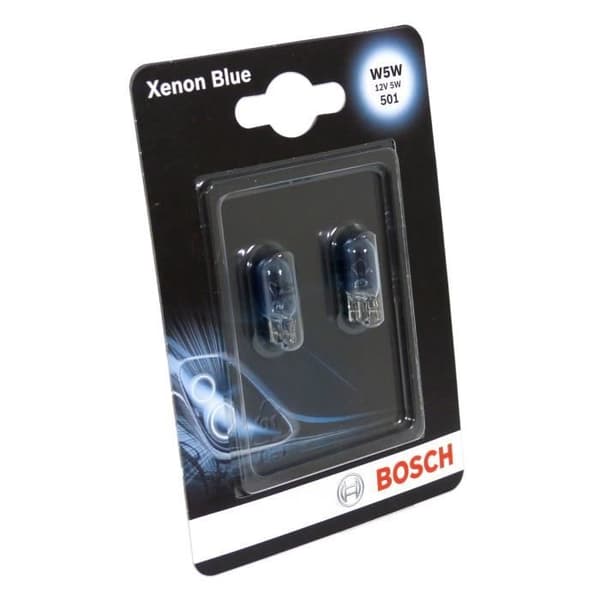BOSCH Xenonblå Ampoule 2 W5W 12V 5W