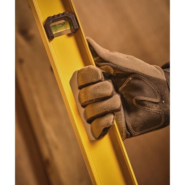 STANLEY I-Beam Basic profilnivå - 0-42-074 - 60 cm - Aluminium - 3 flaskor - Noggrannhet +/- 2mm/m