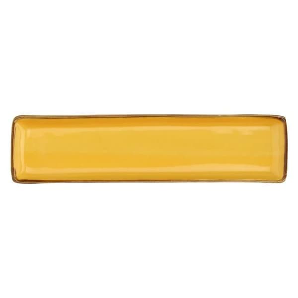 Servis - Rose&Tulipani - Set med 4 brickor - Rektangulära - 32x8 cm - Honung