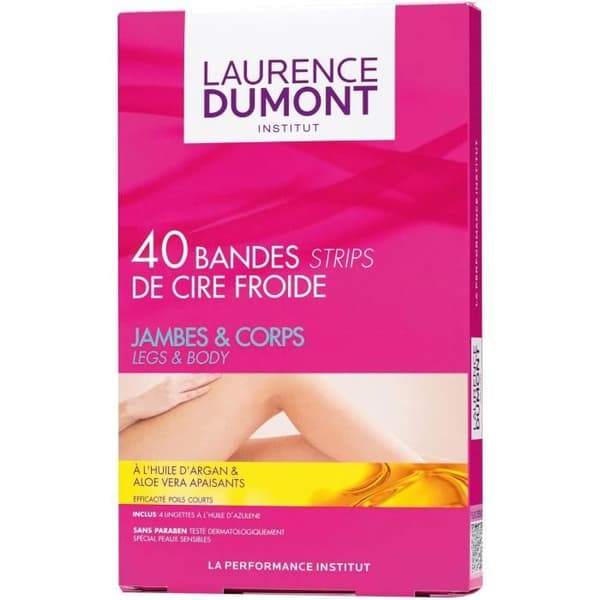 LAURENCE DUMONT INSTITUT COLD BODY WAX 40 STRIPS