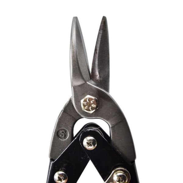 Plåtsaxar - AWTOOLS - AW22002 - raka blad - spindel - klipp plåt