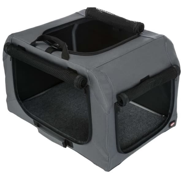 TRIXIE Easy Soft XS/S Hundtransportlåda Grå