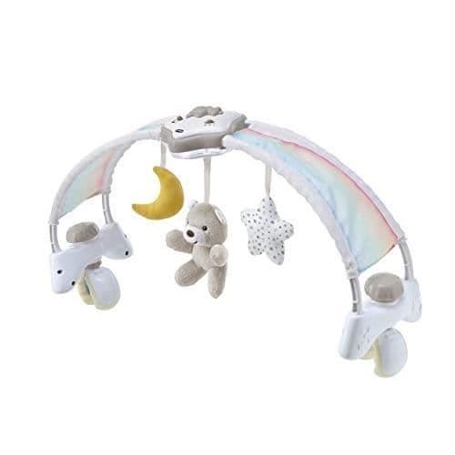CHICCO GIOCO RAINBOW SKY, 2-I-1 BÅGFORMAD SÄNG MED LJUS OCH