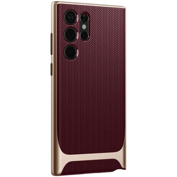 Fodral - SPIGEN - Neo Hybrid - Röd - Silikon - Polykarbonat