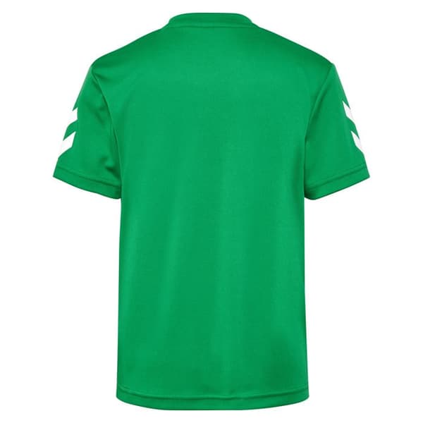 Set t-shirt + shorts barn Hummel Logo - grön