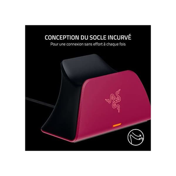 Laddare - Razer - PS5 - Cosmic Red - USB - Laddningsstation