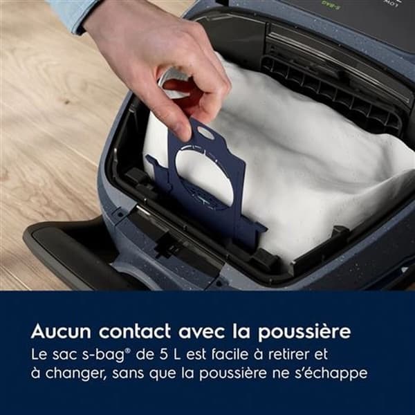 Dammsugare med påse Electrolux 800 EB81U1DB 650 W Denimblå