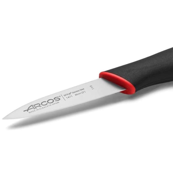Kockkniv - ARCOS - Dúo - Klinge i Nitrum® Rostfritt Stål - 85 mm - Ergonomisk