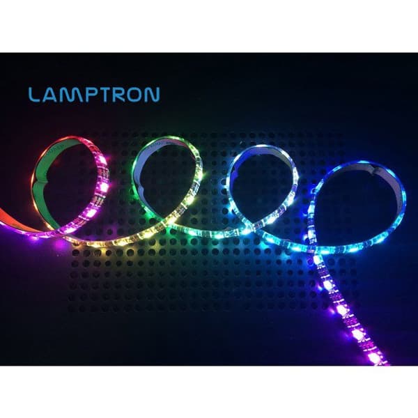 Lamptron FlexLight Multiprogrammerbara RGB-LED, 0,000000 Svart