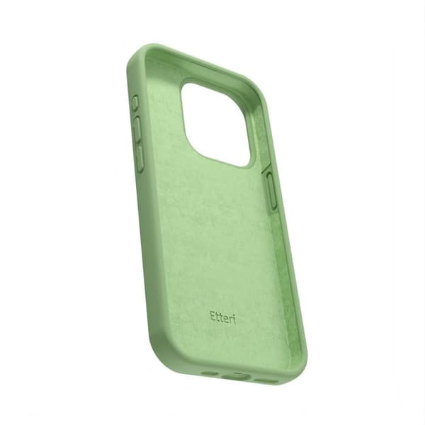 Etteri silikonfodral för iPhone 16 Plus 6,7" ljusgrön