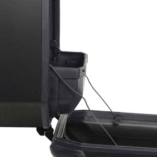 SHAD LEFT Koffert TR36L TERRA ALUMINIUM BLACK EDITION