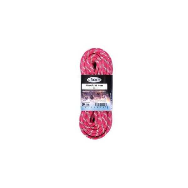 Rando 8mm Guld Torr - Snöre 20 m Rosa