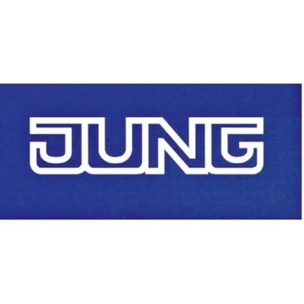 Switch - JUNG - CD595PT - 2 knappar - trådbunden - plåtskydd