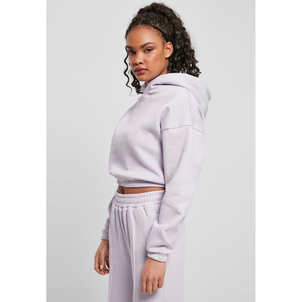 Urban Classics kort oversized hoodie för kvinnor