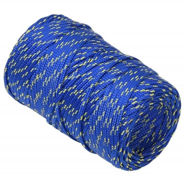 152426 vidaXL Båtrep Blå 2 mm 250 m Polypropen