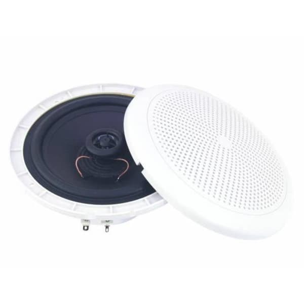 Inbyggd högtalare - OMNITRONIC - WF-6 - 45 W - Vit - Trådad