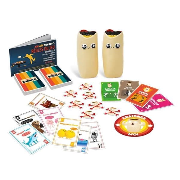 Brädspel - ASMODEE - Ouch Ouch Burrito (2022 Edition) - Atmosfär - 3 till 6 spelare