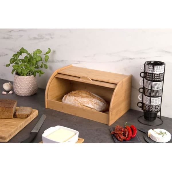 Zeller Rollbkasten, bambu 40 x 26 x 20 cm