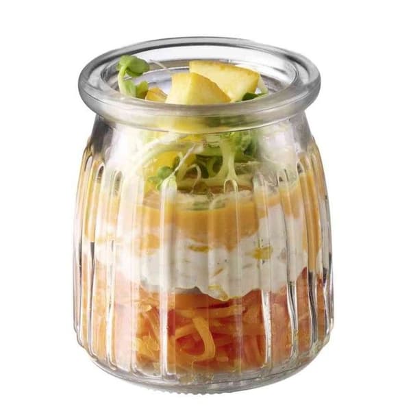 Liten glasburk JARLET, 150 ml, set om 12