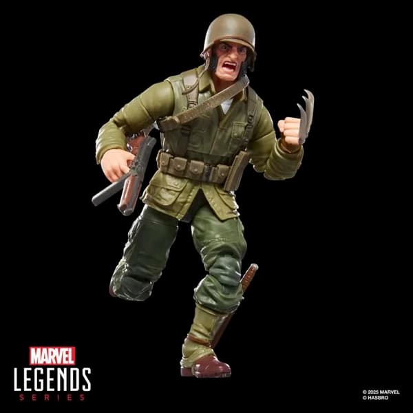 Figur Hasbro Marvel Legends Series Wolverine WWII Logan