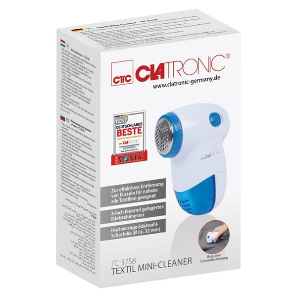 Clatronic TC 3758 Luddtrimmer 1 st Vit-Blå