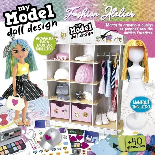 Modespel - EDUCA - Min modell - Dockdesign - Modeatelier