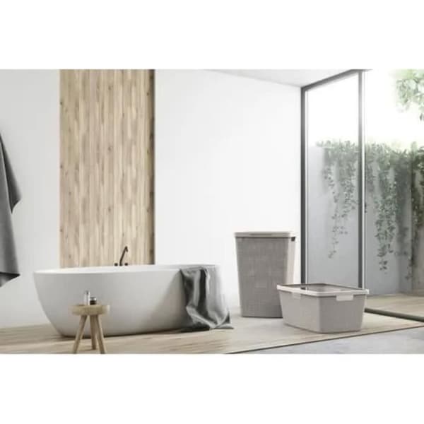 Linnedekor - 58 L - Beige & Jute - Curver