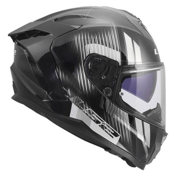 LS2 FF817 Challenger II Nitro helhjälm - svart/grå