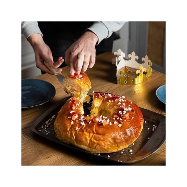 Bakplåt - PYREX - Asimetria - 33x25 cm - Brun - Non-stick