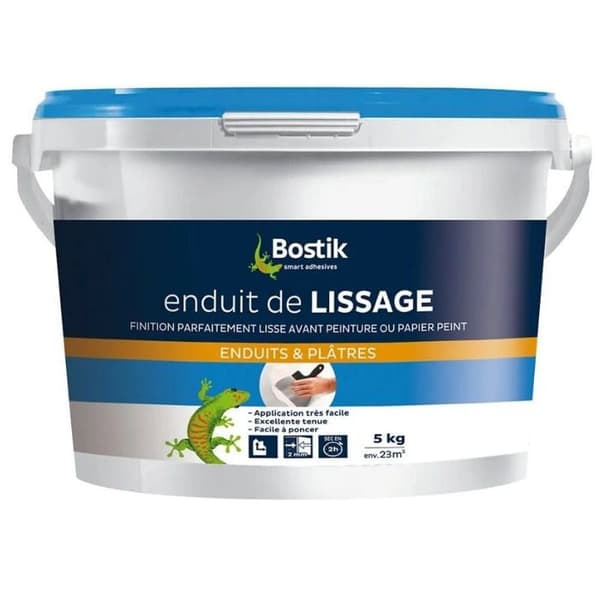 Utjämnande beläggning - BOSTIK - 5 Kg pasta - Inredning - Vit