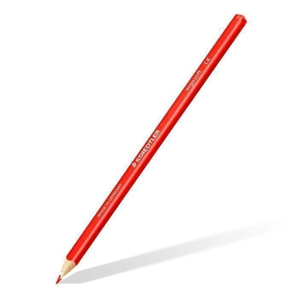 Triangulära färgkritor metallåda - Staedtler - 36 färger - ABS