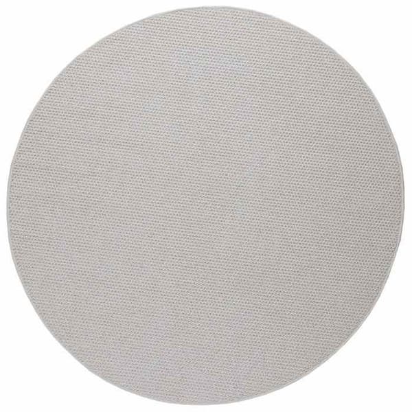 vidaXL Rund Matta LUGO Kräm Ø 200 CM Polyester 42022686