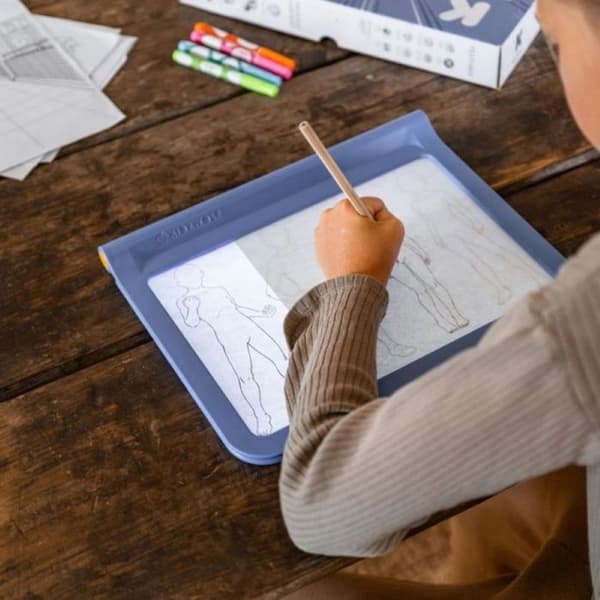 KIDYDRAW PRO - Ljus ritplatta - manga