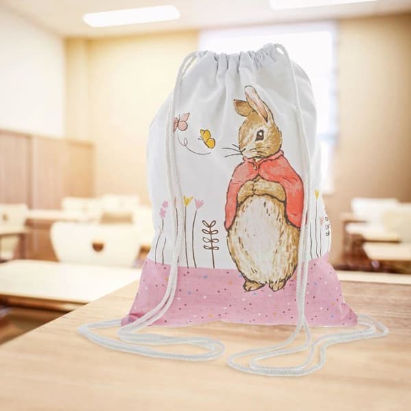 Enesco handväska - A29366 - Beatrix Potter Flopsy väska med dragsko
