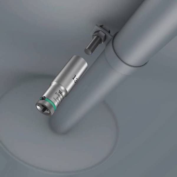 Douille longue - Wera - 8790 HMC - 20 mm - Hexagonal - Krom