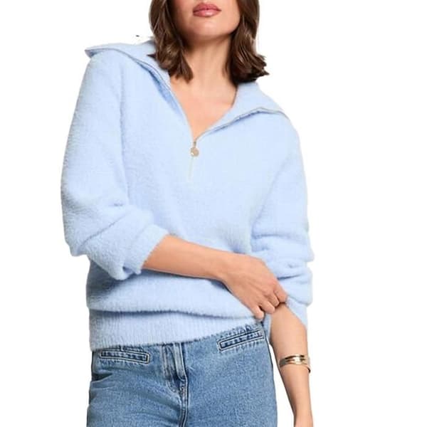 Pull Bleu Clair Kvinna Morgan MNOVI