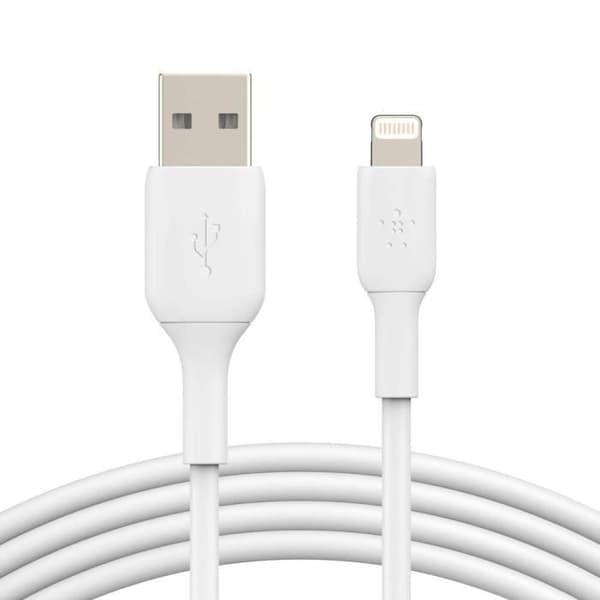 BELKIN Lightning till USB-A-kabel 0,15M Vit